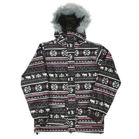 中古 Kicks キックス Kixism Kixgirl th スノボ スノーボード ウェア ジャケット 上着 ノルディック柄 9 ブラック H12 レディース ベクトル 古着 095 ブランド古着販売のベクトル 通販 Yahoo ショッピング