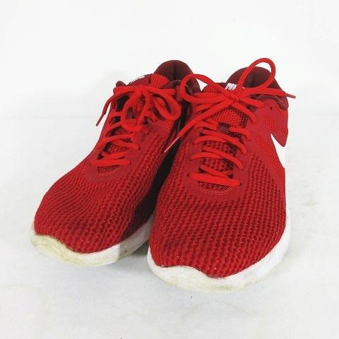 中古 ナイキ Nike ランニングシューズ スニーカー レボリューション 4 Revolution 赤 28 0cm 90 600 4 メンズ ベクトル 古着 095 ブランド古着販売のベクトル 通販 Yahoo ショッピング