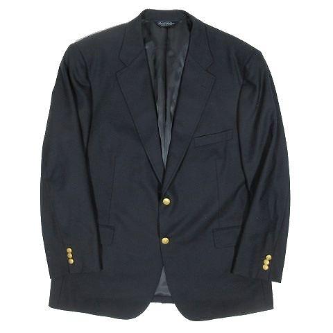 人気第6位 中古 ブルックスブラザーズ Brooks Brothers ブレザー テーラード ジャケット 2b ゴールド 金ボタン ロゴ ウール 44reg ネイビー メンズ ベクトル 古着 Sale 公式 Clinicagastroservice Com Br