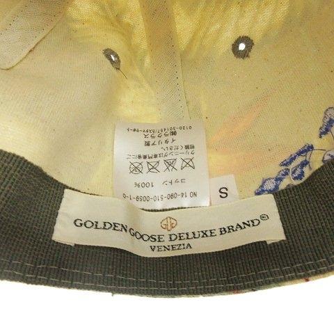中古 ゴールデングース Golden Goose Hawaii Cap ボタニカル キャップ 野球帽 帽子 S マルチカラー 10 メンズ レディース ベクトル 古着 芸能人愛用