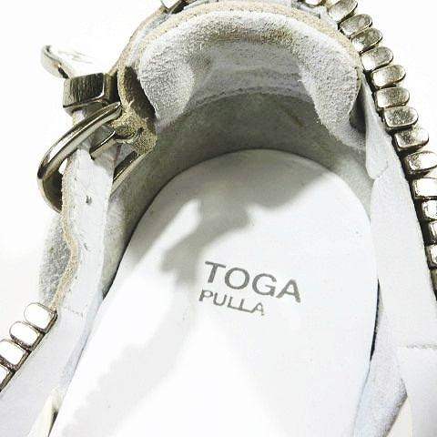toga pulla 37 メタルサンダル 新品 激安買付 レディース