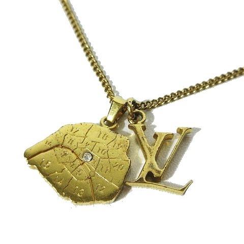 ルイヴィトン Louis Vuitton ネックレス コリエ マップ Lv イニシャルシティー M661 ゴールド メンズ レディース A6 095 ブランド古着販売のベクトル 通販 Yahoo ショッピング