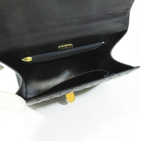 高級 RODANIA オーストリッチ 本革 ハンドバッグ パドロック ブラック ハンドバッグ 在庫有り即日出荷