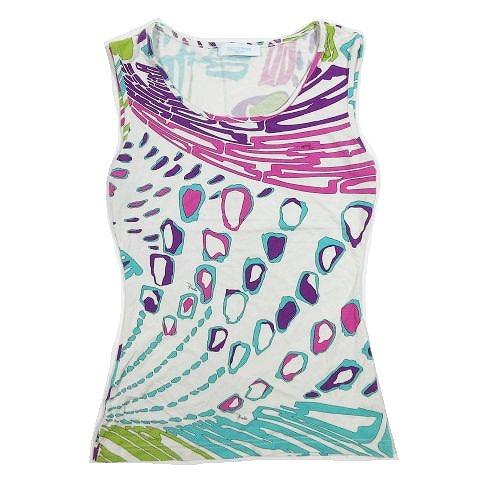 エミリオプッチ EMILIO PUCCI 総柄 ストレッチ カットソー
