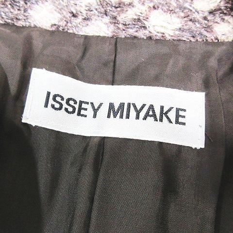 90s 1998 Vintage 美品 イッセイミヤケ ISSEY MIYAKE 総柄 スーツ セットアップ テーラード ジャケット ブレザー 3B パンツ archive L マル｜vectorpremium｜06