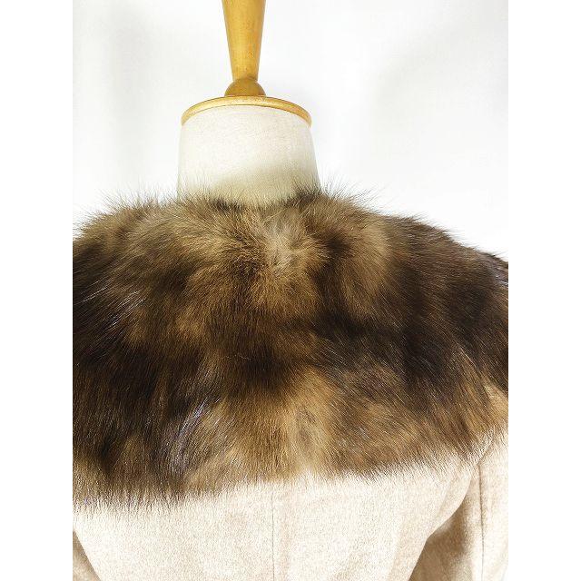 フォクシー FOXEY 最高峰ロシアンセーブルファー 毛皮 ダブル 