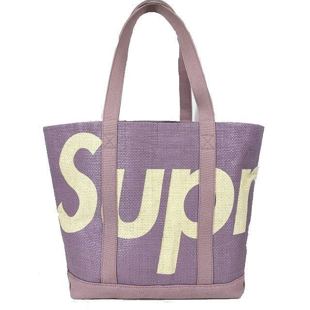 国内正規総代理店アイテム】 シュプリーム トートバッグ Raffia tote