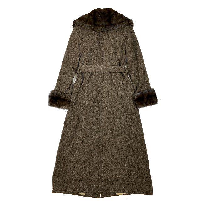 期間限定SALE！FENDI  リアルファー　カーディガン　カシミア　アウター 期間限定SALE！FENDI リアルファーカーディガンカシミアアウター