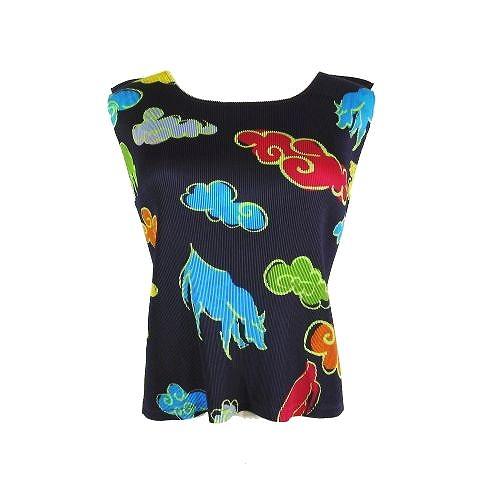 ISSEY MIYAKEプリーツプリーズカットソー雲