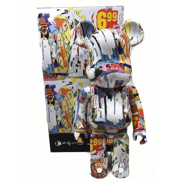 ベアブリック BE@RBRICK ANDY WARHOL x JEAN-MICHEL BASQUIAT #1 1000