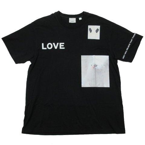 バーバリー BURBERRY Montage Print モンタージュ プリント Tシャツ 半袖 クルーネック カットソー XS 黒 ブラック  8030940/1▲B1 メンズ :095-202302120101:ブランド古着販売のベクトル - 通販 - Yahoo!ショッピング