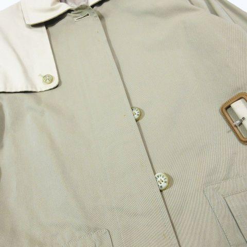 一風変わった-マッキントッシュ MACKINTOSH 配色 ステンカラー コート