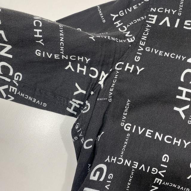 19AW ジバンシィ GIVENCHY オールオーバーロゴ 総柄 シャツ トップス 19AW ジバンシィ GIVENCHY オールオーバーロゴ 総柄 シャツ トップス