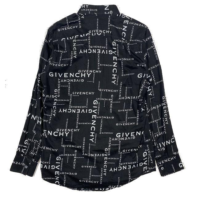 19AW ジバンシィ GIVENCHY オールオーバーロゴ 総柄 シャツ トップス 19AW ジバンシィ GIVENCHY オールオーバーロゴ 総柄 シャツ トップス