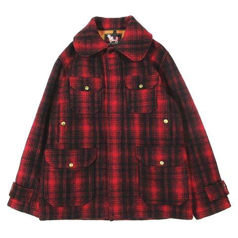 50s 60s Vintage ウールリッチ WOOLRICH 503 HUNTING COAT ハンティング ジャケット コート マッキーノ ...