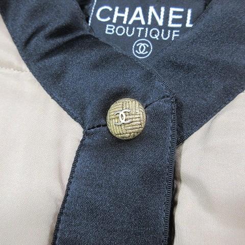 シャネル CHANEL BOUTIQUE ヴィンテージ vintage ノーカラーコート