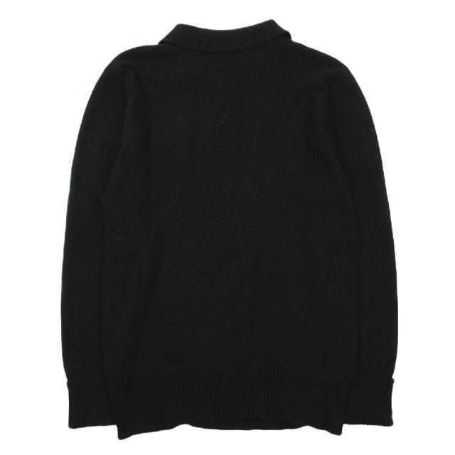 Vintage ヴィンテージ シャネル CHANEL クローバー 金ボタン カシミヤ 