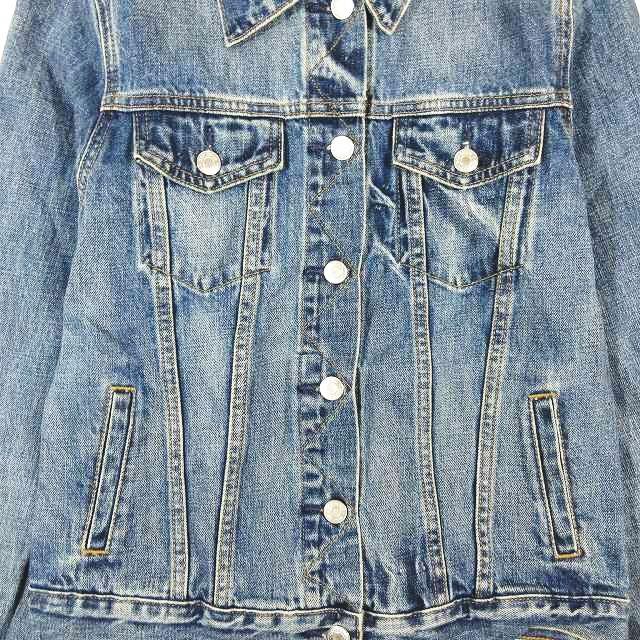 GAP ギャップ デニムジャケット Gジャン ウォッシュ加工 GAP ギャップ デニムジャケット Gジャン ウォッシュ加工