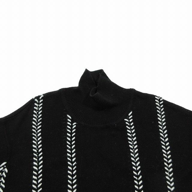 美品 トクコプルミエヴォル TOKUKO 1er VOL ホワイトステッチ 半袖 