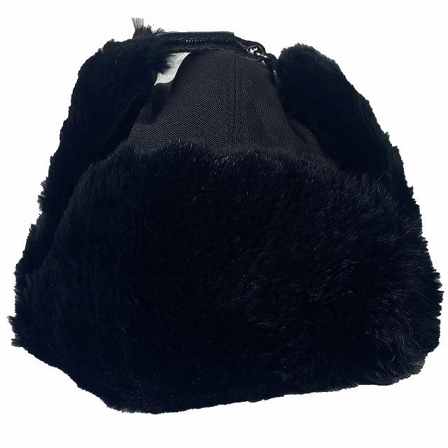 グッチ シェリーライン フライトキャップ 帽子 サイズL ブラック グッチ GUCCI フライトキャップ トゥーパーハット シェリーライン