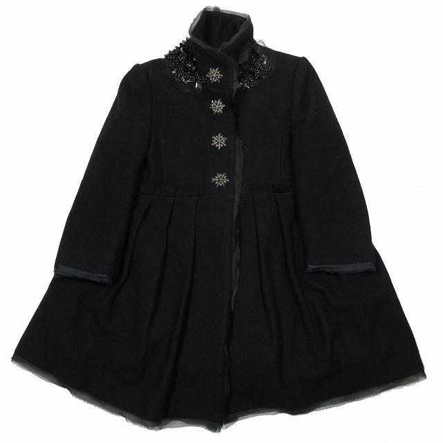 レキサミ REKISAMI ジャケット フレア ミディアム スタンドカラー 