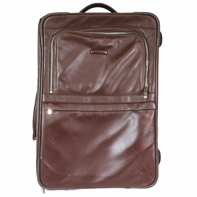 PIQUADRO ピクアドロ オールレザー キャリーバッグ 旅行鞄 スーツ 