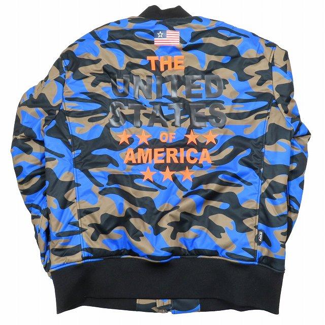 アヴィレックス AVIREX GOLF ゴルフウェア カモフラ 迷彩柄 MA-1  