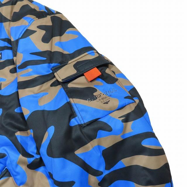 アヴィレックス AVIREX GOLF ゴルフウェア カモフラ 迷彩柄 MA-1  