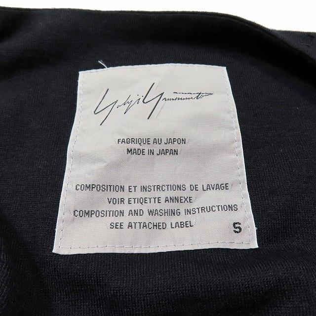 希少✨Yohji Yamamoto 80s　ヴィンテージ　丸文字タグ　一枚布 レア 80's yohji yamamoto femme vintage 白タグ 丸文字ロゴ