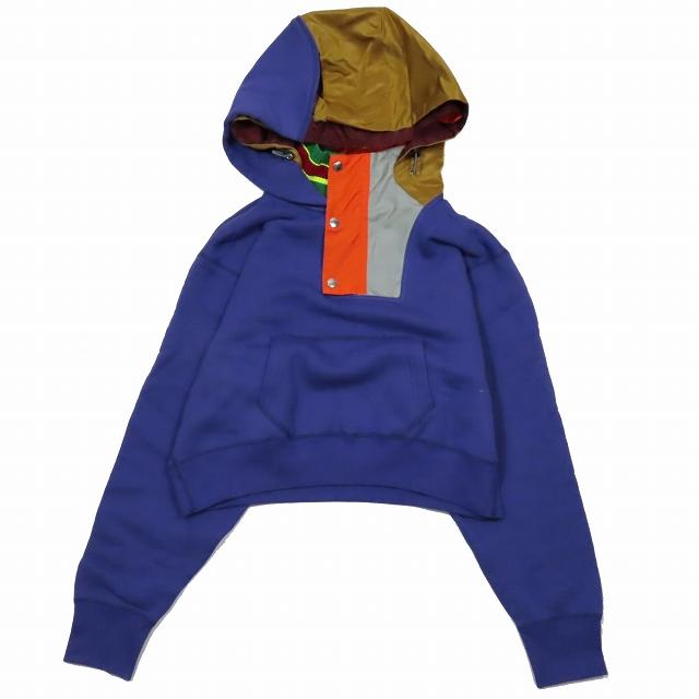 未使用品 カラー kolor スウェット プルオーバー パーカー フーディ  