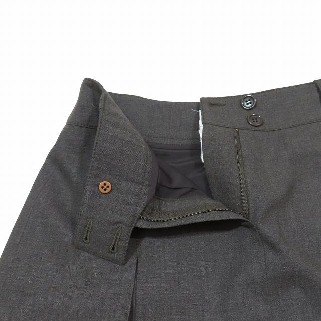 アルマーニ コレツィオーニ ARMANI COLLEZIONI ボックスプリーツ 