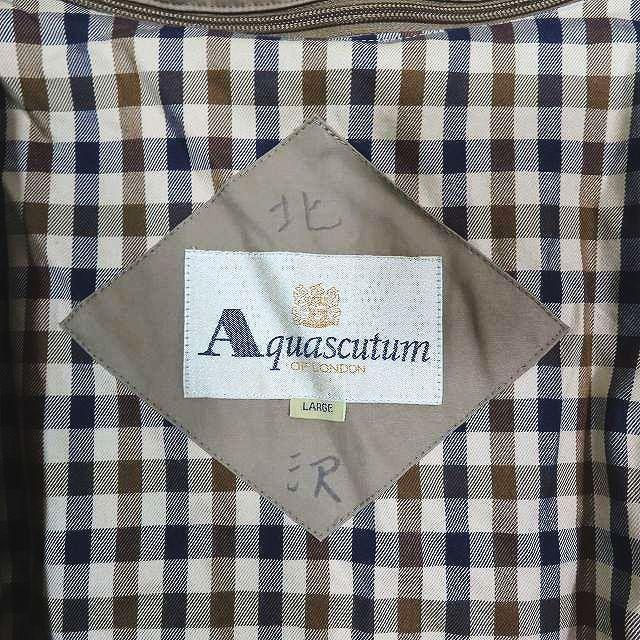 アクアスキュータム AQUASCUTUM ヴィンテージ バルマカーンコート