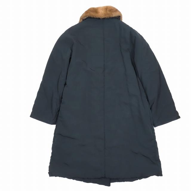 マックスマーラ MAX MARA 白タグ ミンクファー衿 中綿コート アウター 