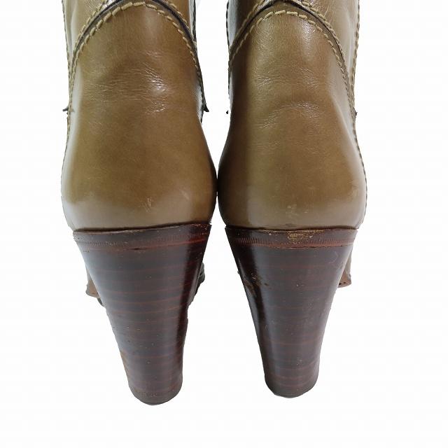 タニノクリスチー TANINO CRISCI レザー ロングブーツ 乗馬ブーツ 