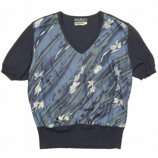 サルヴァトーレフェラガモ Salvatore Ferragamo ヴァージンウール 