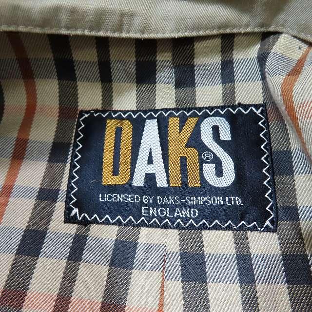 ダックス DAKS 英国製 ステンカラーコート スプリングジャケット ダックス DAKS 英国製 ステンカラーコート スプリングジャケット