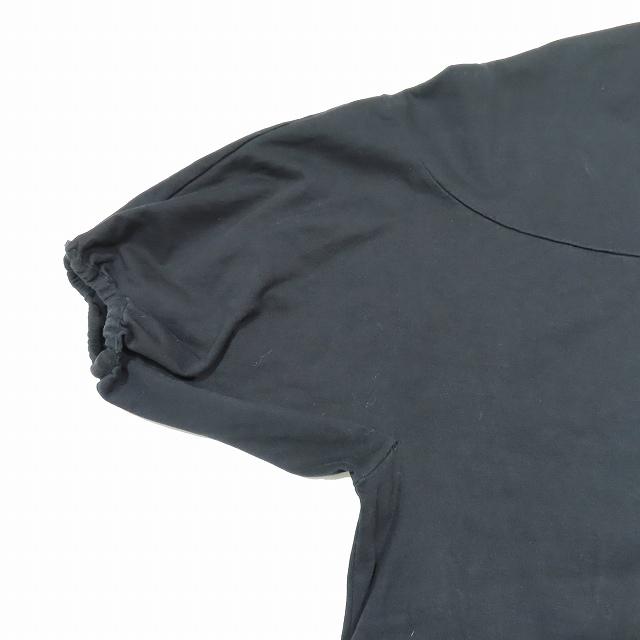 プラダ PRADA ワイド スウェット Tシャツ 半袖 カットソー プルオーバー XS 黒 ブラック 3542A-S211/10YBA2 メンズ レディース｜vectorpremium｜04