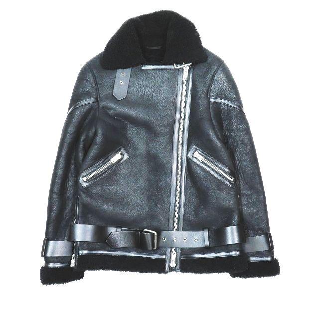 17AW オールセインツ ALLSAINTS Hawley Oversized Shearling Jacket 