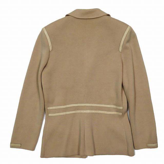 美品 サルヴァトーレフェラガモ Salvatore Ferragamo レザーパイピング 