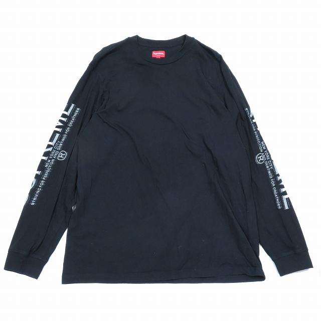 21AW シュプリーム SUPREME Intarsia Sleeve L/S Top Tシャツ 長袖 