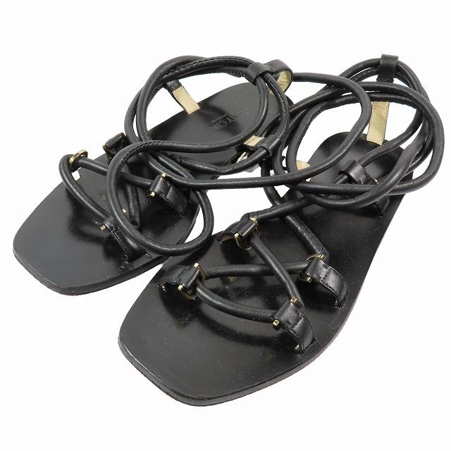 ジミーチュウ JIMMY CHOO グラディエーターサンダル レースアップ 