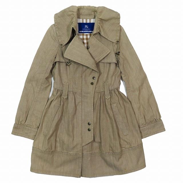 バーバリーブルーレーベル BURBERRY BLUE LABEL デニムトレンチコート 