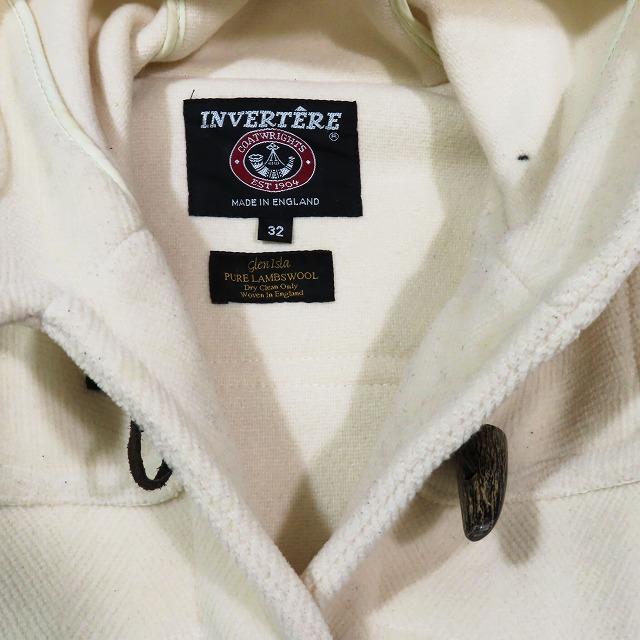 INVERTERE インバーティア GLEN ISLA社製生地 英国製 ダッフルコート