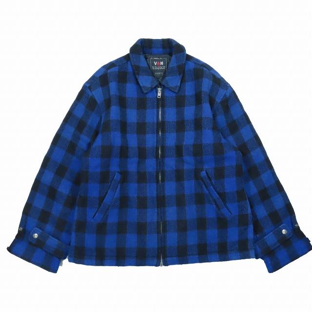 ヴァンヂャケット　VAN　セットアップ　ブラックウォッチ　チェック柄　L相当 ヴァン ヂャケット VAN JAC ジャケット アウター 3点セット