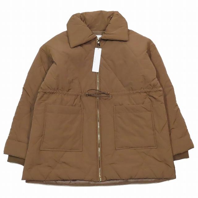 未使用品 アンディコール un dix cors ウエスト絞りキルティングコート 