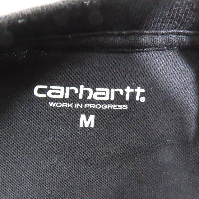 カーハート carhartt S/S CHASE T-SHIRT ワンポイント 刺繍 Tシャツ カットソー 半袖 クルーネック 黒 ブラック M メンズ｜vectorpremium｜04