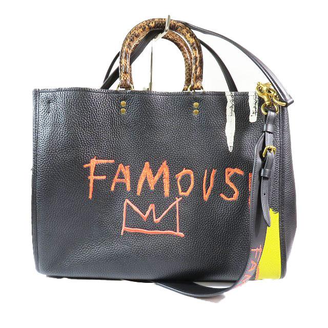 COACH コーチ バスキア ローグ 39 Famous ショルダーバック