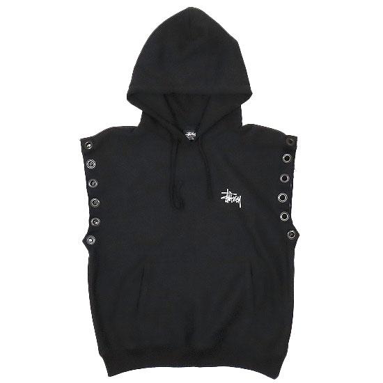 junyawatanabeman×Stussy フード付き ブラックパーカー L STUSSY×JUNYA WATANABE パーカー