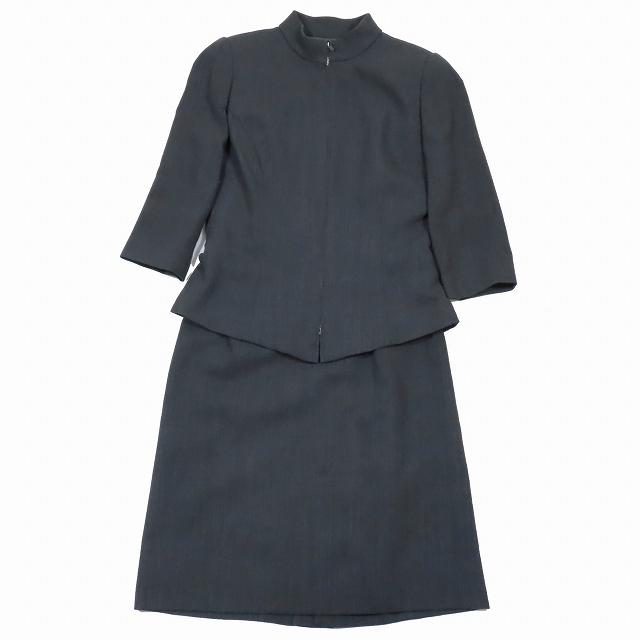 ハナエモリ HANAE MORI スーツ セットアップ ジップアップ
