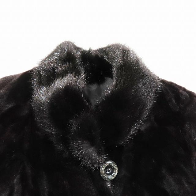 未使用品 Preta-fur リバーシブル仕上げ シェアードミンク 本毛皮 
